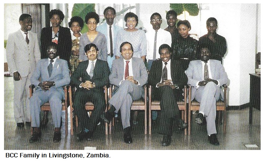 BCCI group in Livingston, Zambia